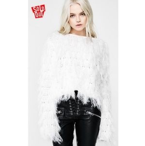 NWOT💋Dolls Kills Champagne Powder Sweater💋